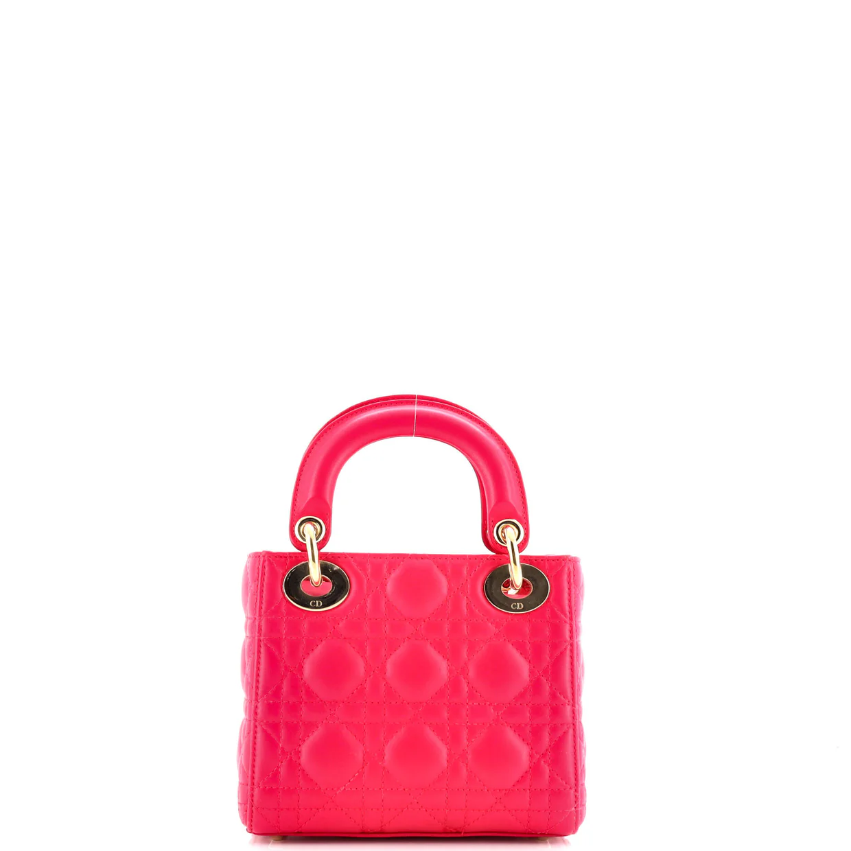 Lady Dior Bag Cannage Quilt Lambskin Mini - Deep Luxury