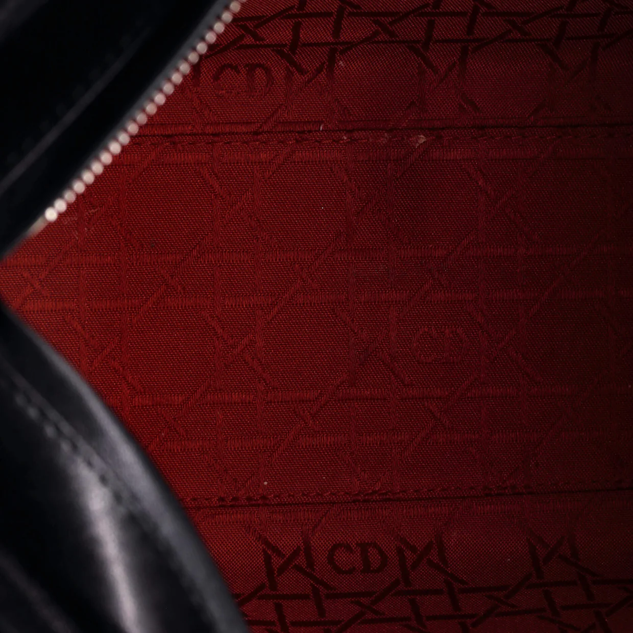 Lady Dior Bag Cannage Quilt Lambskin Large - Deep Luxury