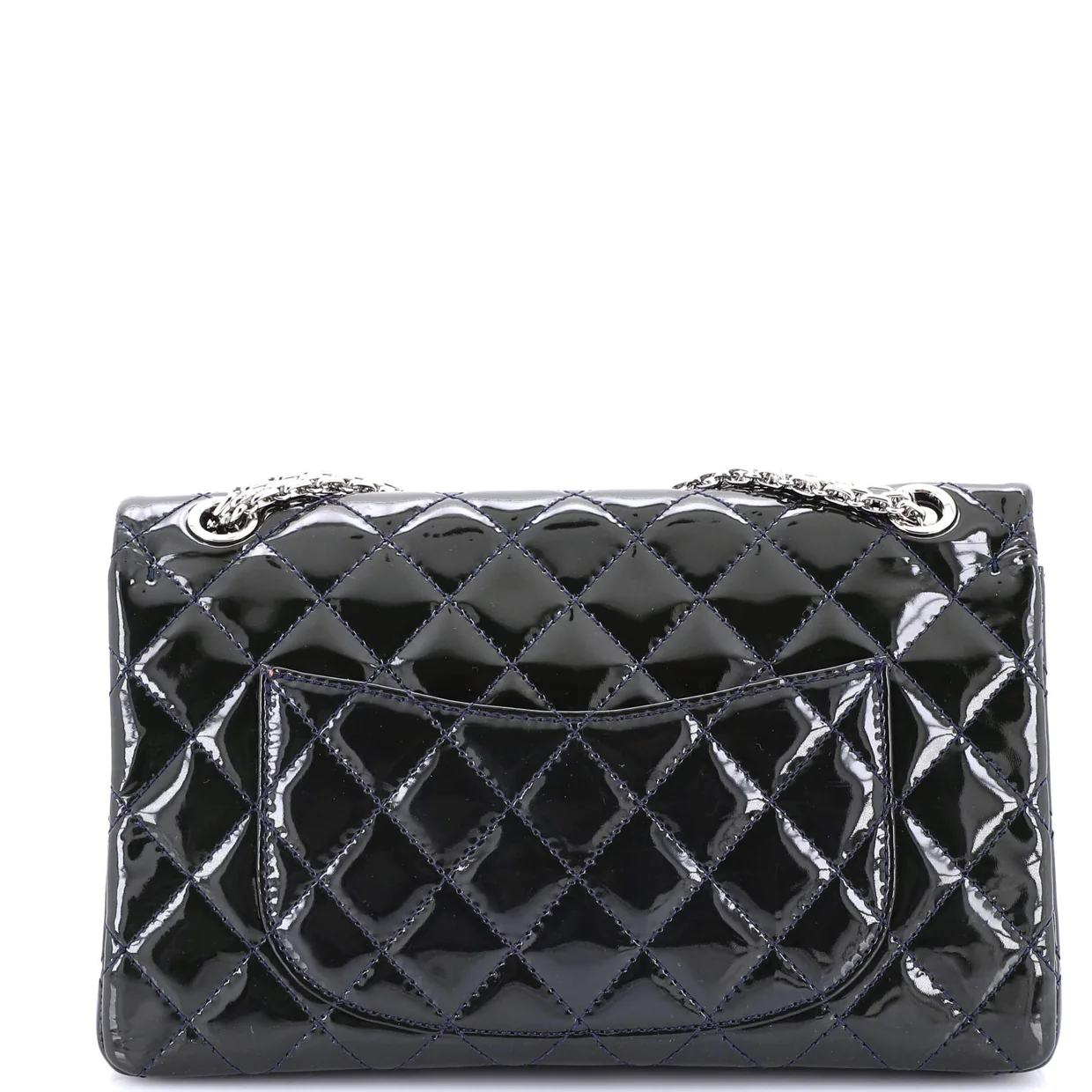 Reissue 2.55 Flap Bag Quilted Patent 226 - Deep Luxury