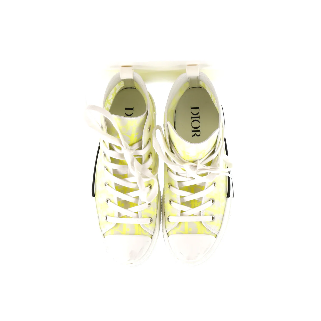 Men's B23 High-Top Sneakers Oblique Coated Canvas and PVC - Deep Luxury