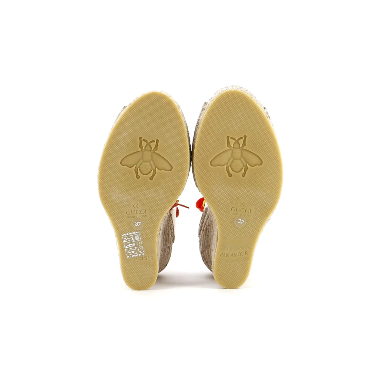 Women's GG Wedge Espadrilles Canvas - Deep Luxury