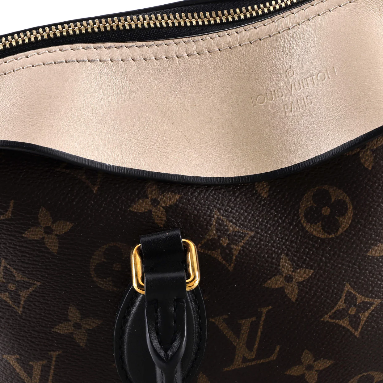 Tuileries Handbag Monogram Canvas with Leather - Deep Luxury