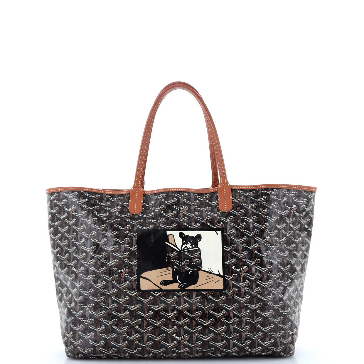 Saint Louis Tote Printed Coated Canvas PM - Deep Luxury