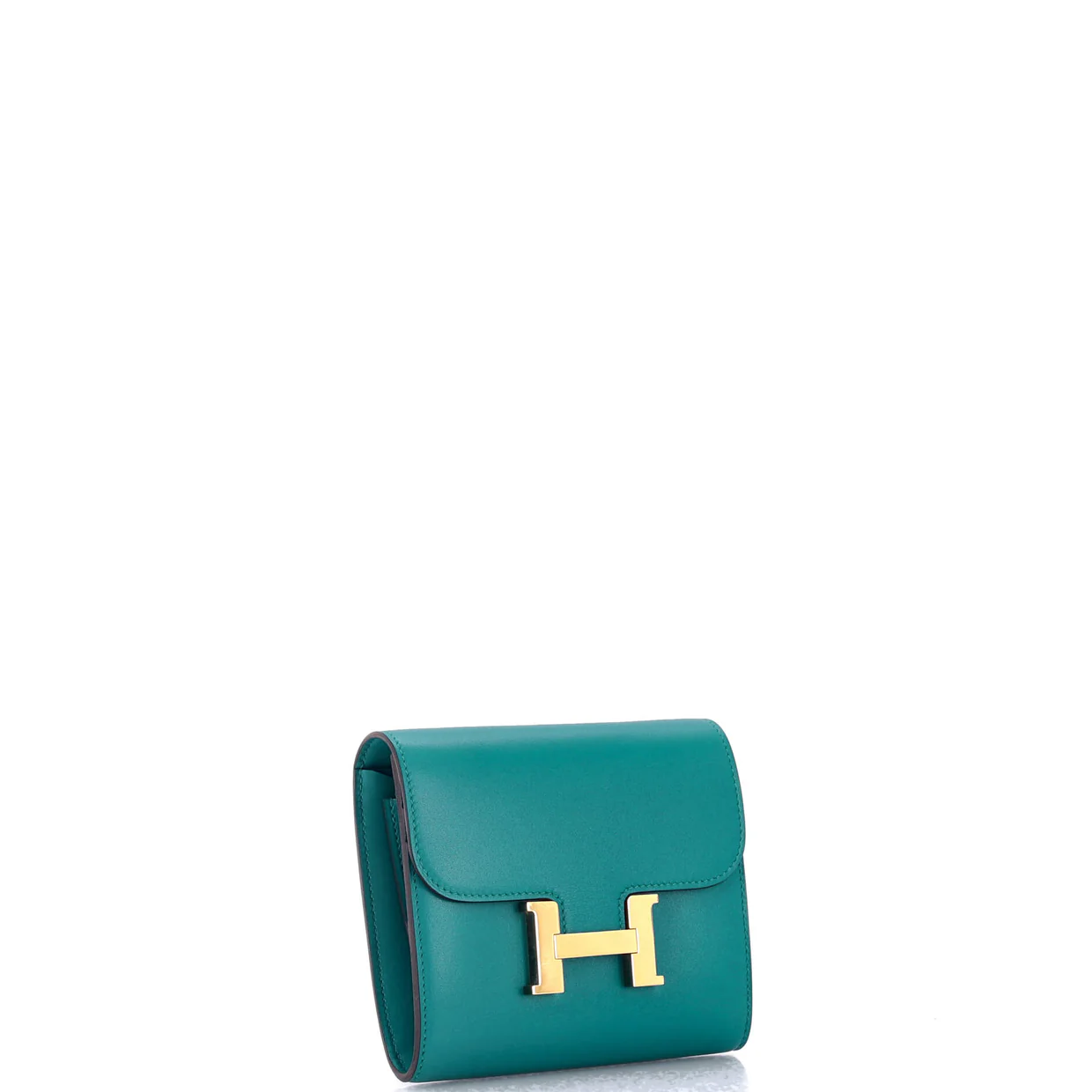 Constance Wallet Tadelakt Compact - Deep Luxury