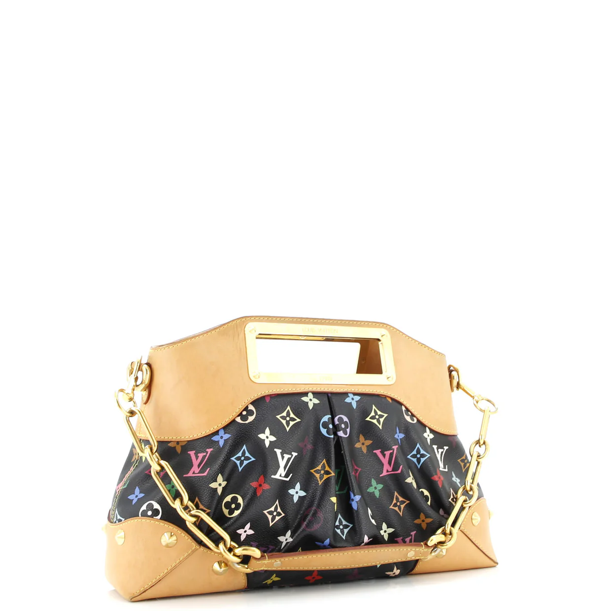Judy Handbag Monogram Multicolor MM - Deep Luxury