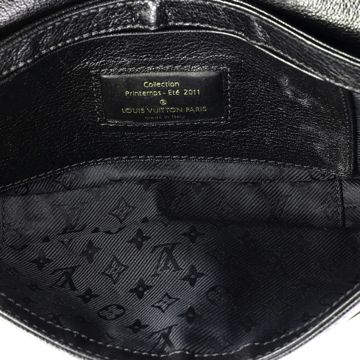 Avant Garde Pochette Leather with Suede - Deep Luxury