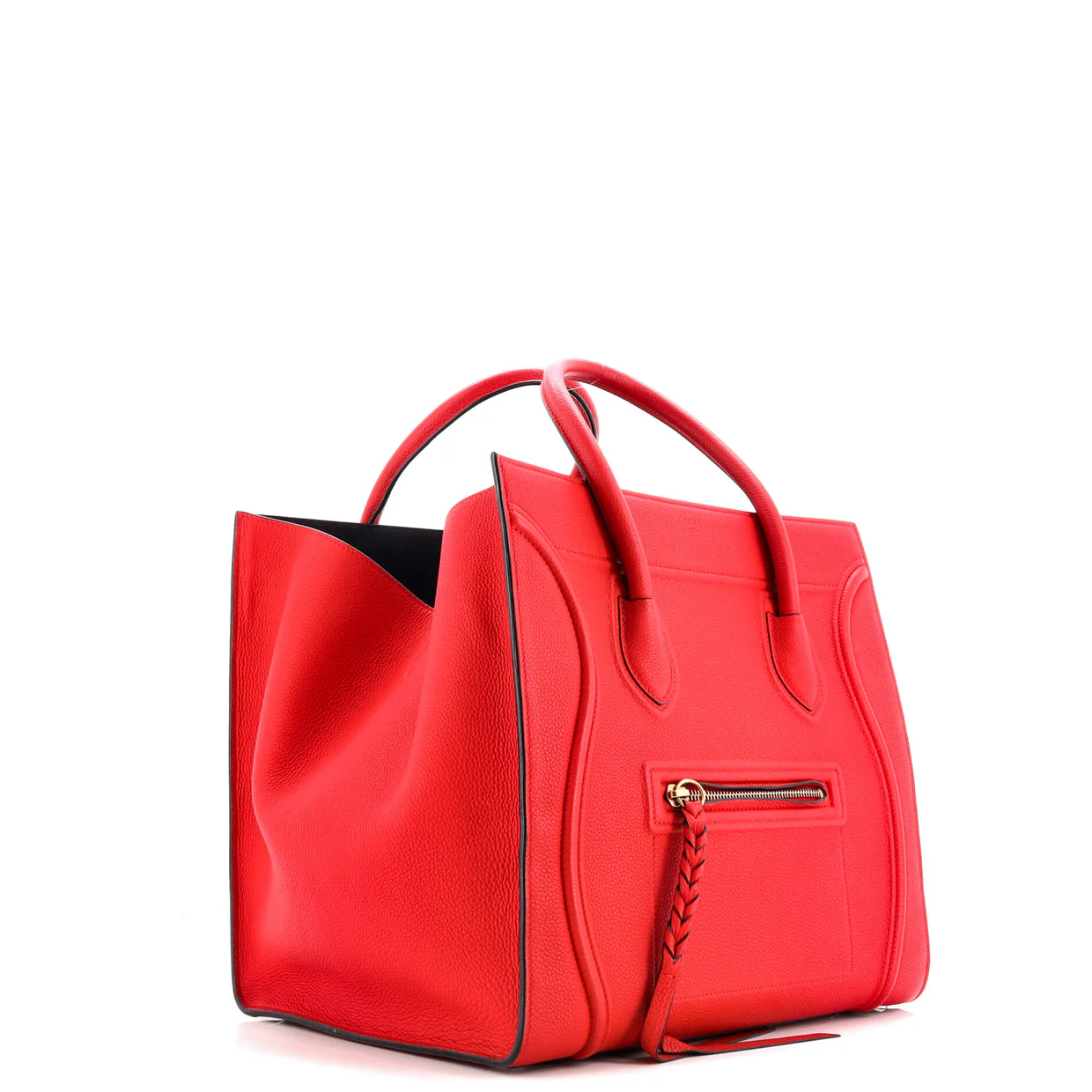 Phantom Bag Grainy Leather Medium - Deep Luxury