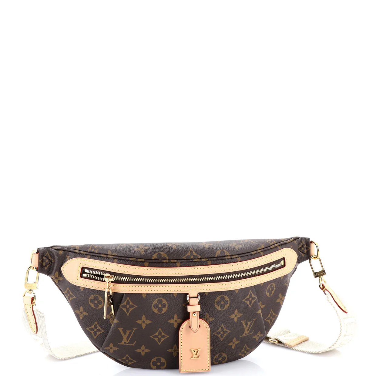 High Rise Bum Bag Monogram Canvas - Deep Luxury