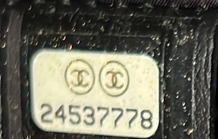 Boy O Case Clutch Chevron Lambskin Large - Deep Luxury