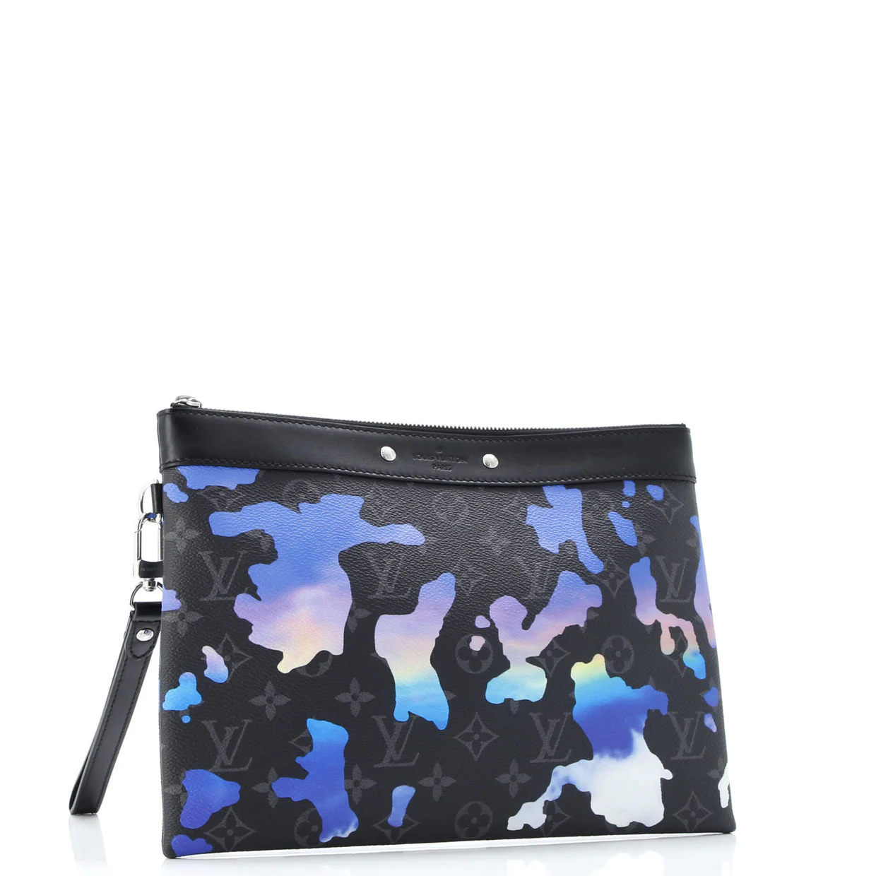 Pochette To-Go Limited Edition Room with a View Printed Monogram Eclipse Canvas - Deep Luxury