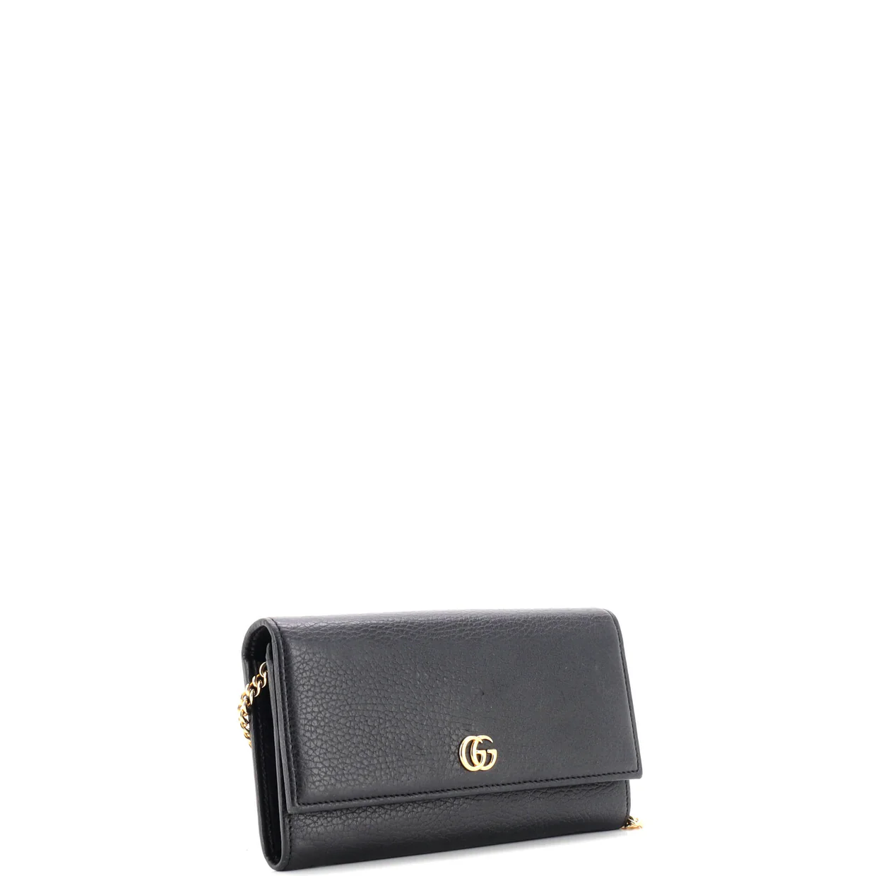 GG Marmont Continental Chain Wallet Leather - Deep Luxury