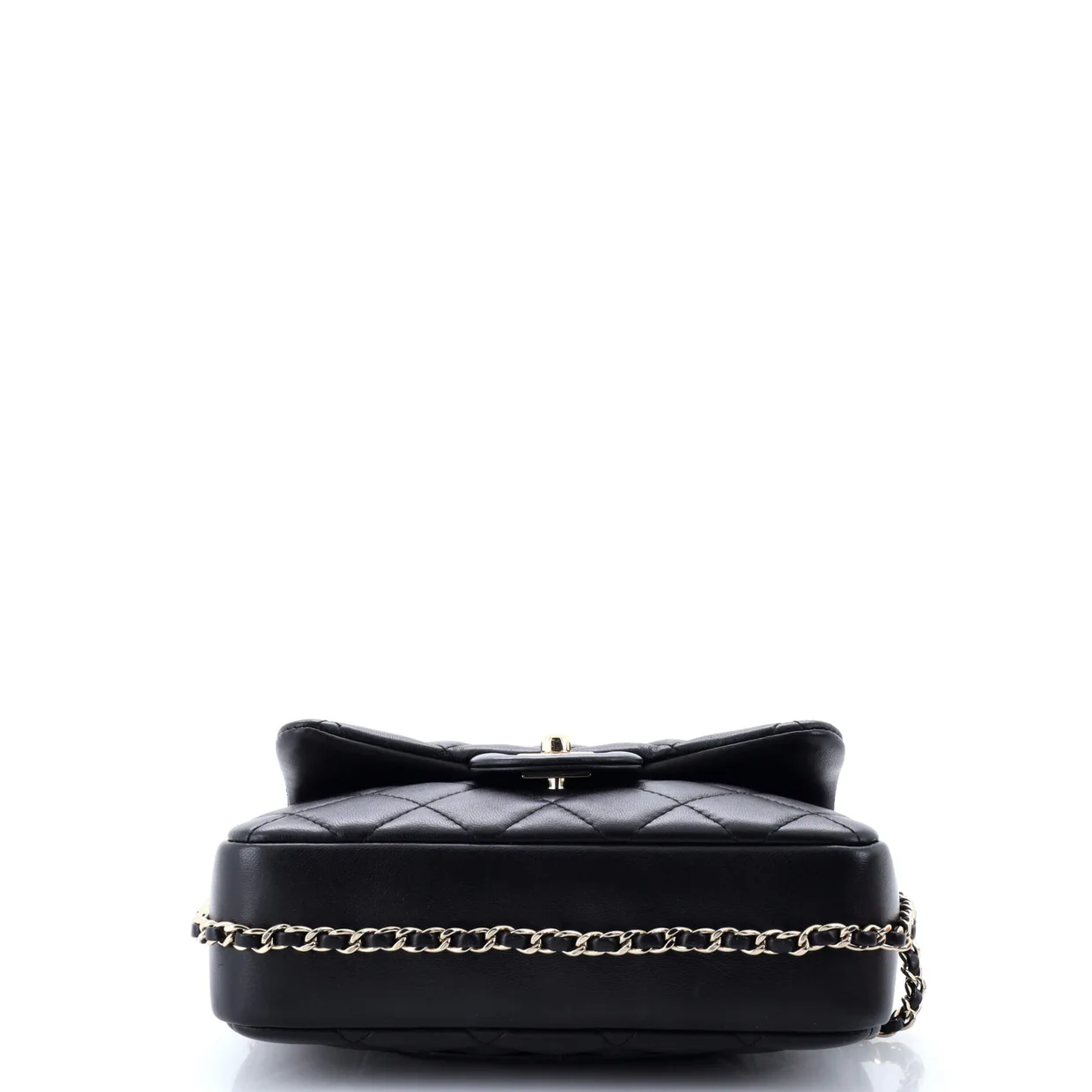 My Precious Pearls Chain Flap Bag Quilted Lambskin Medium - Deep Luxury