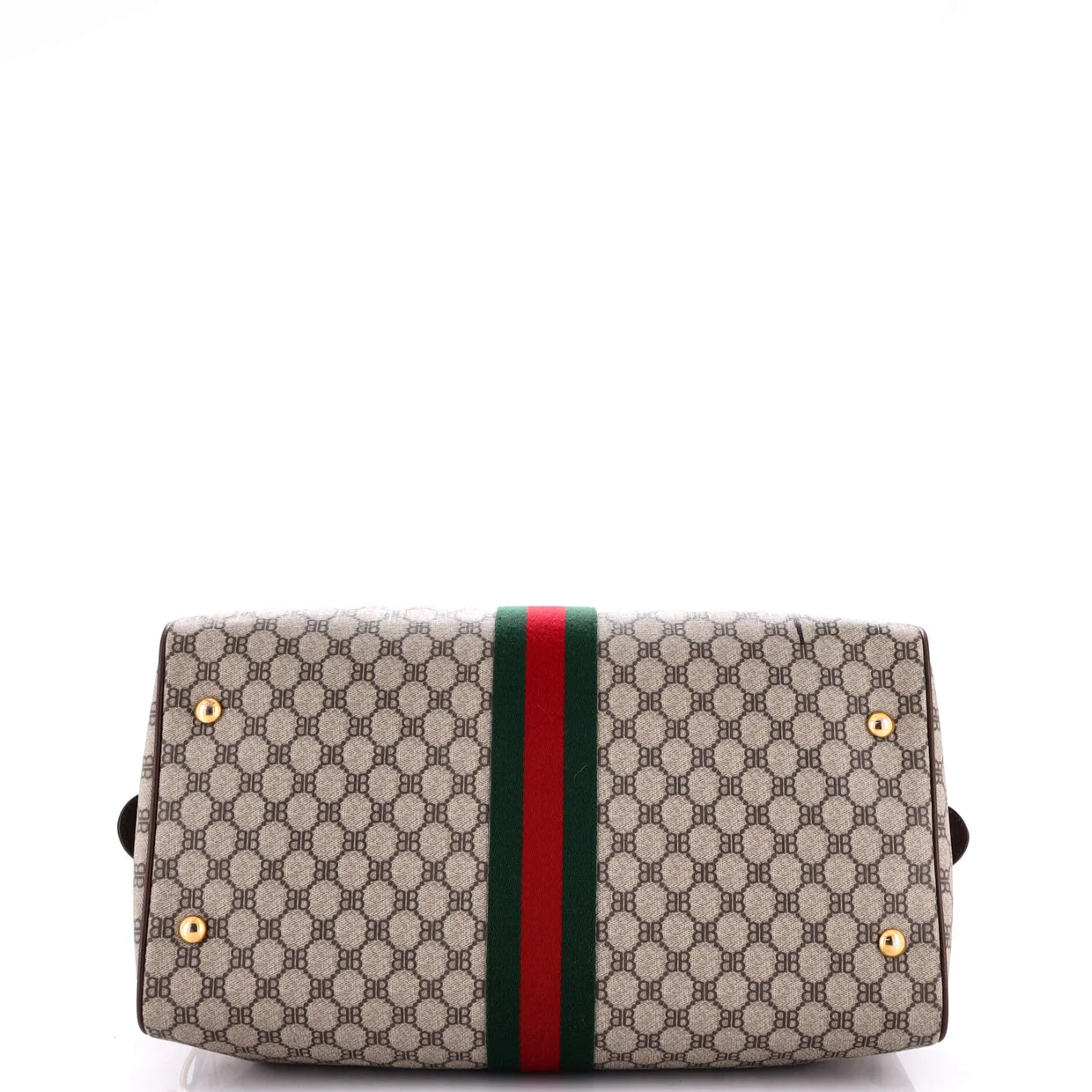 x Gucci The Hacker Project Duffle Bag Graffiti BB Coated Canvas Medium - Deep Luxury