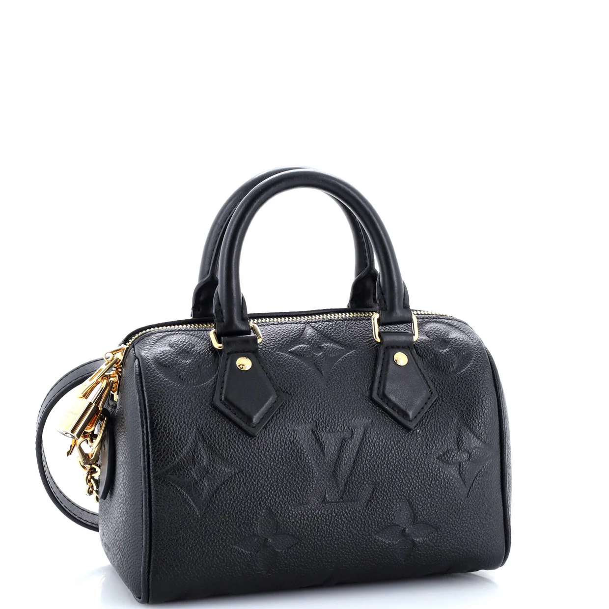 Speedy Bandouliere Bag Monogram Empreinte Giant 20 - Deep Luxury