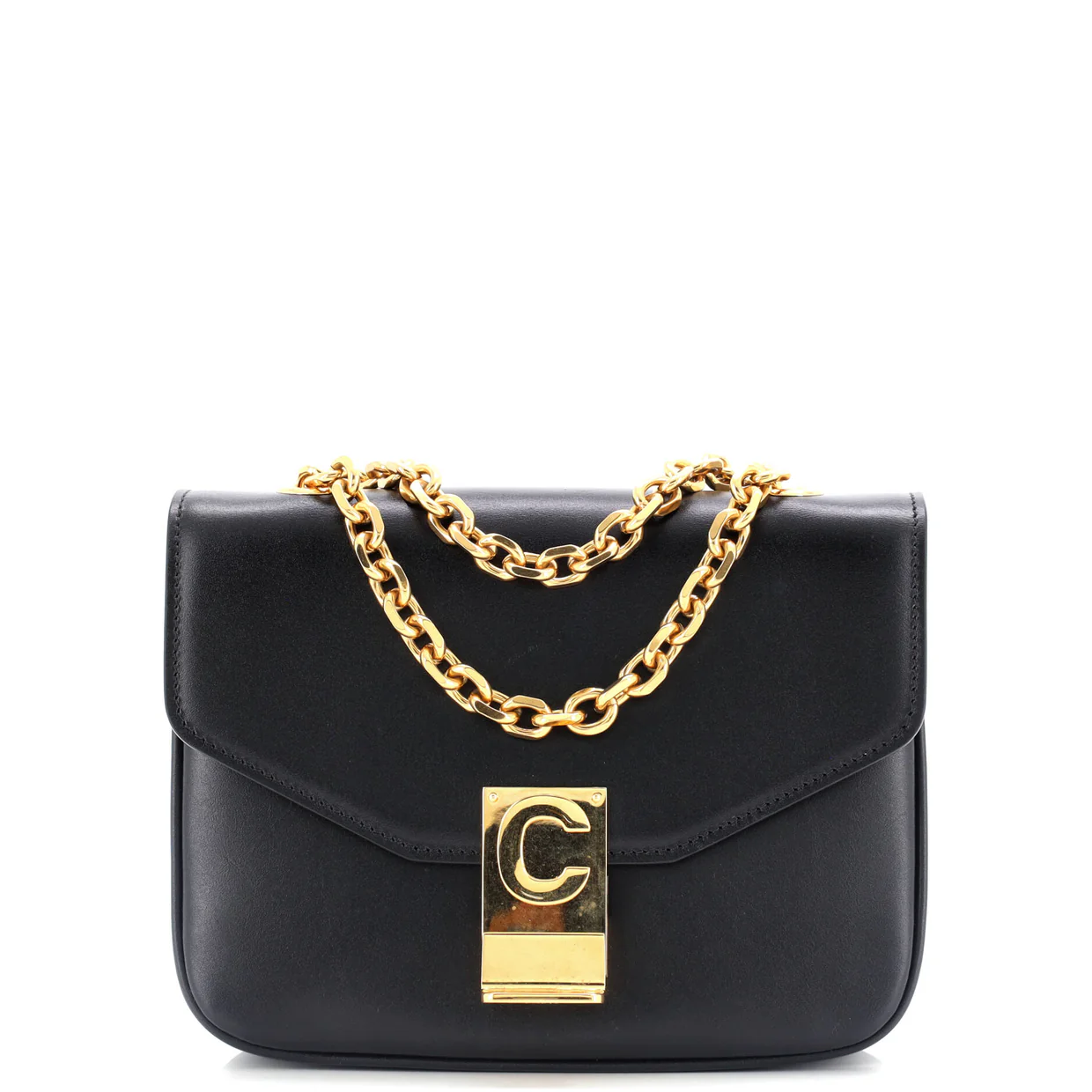 C Bag Leather Small - Deep Luxury