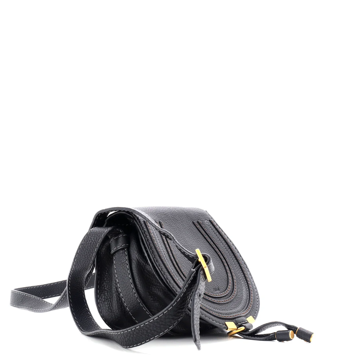 Marcie Crossbody Bag Leather Small - Deep Luxury