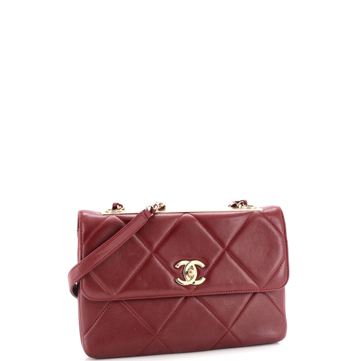 Trendy CC Flap Bag Quilted Lambskin Medium - Deep Luxury