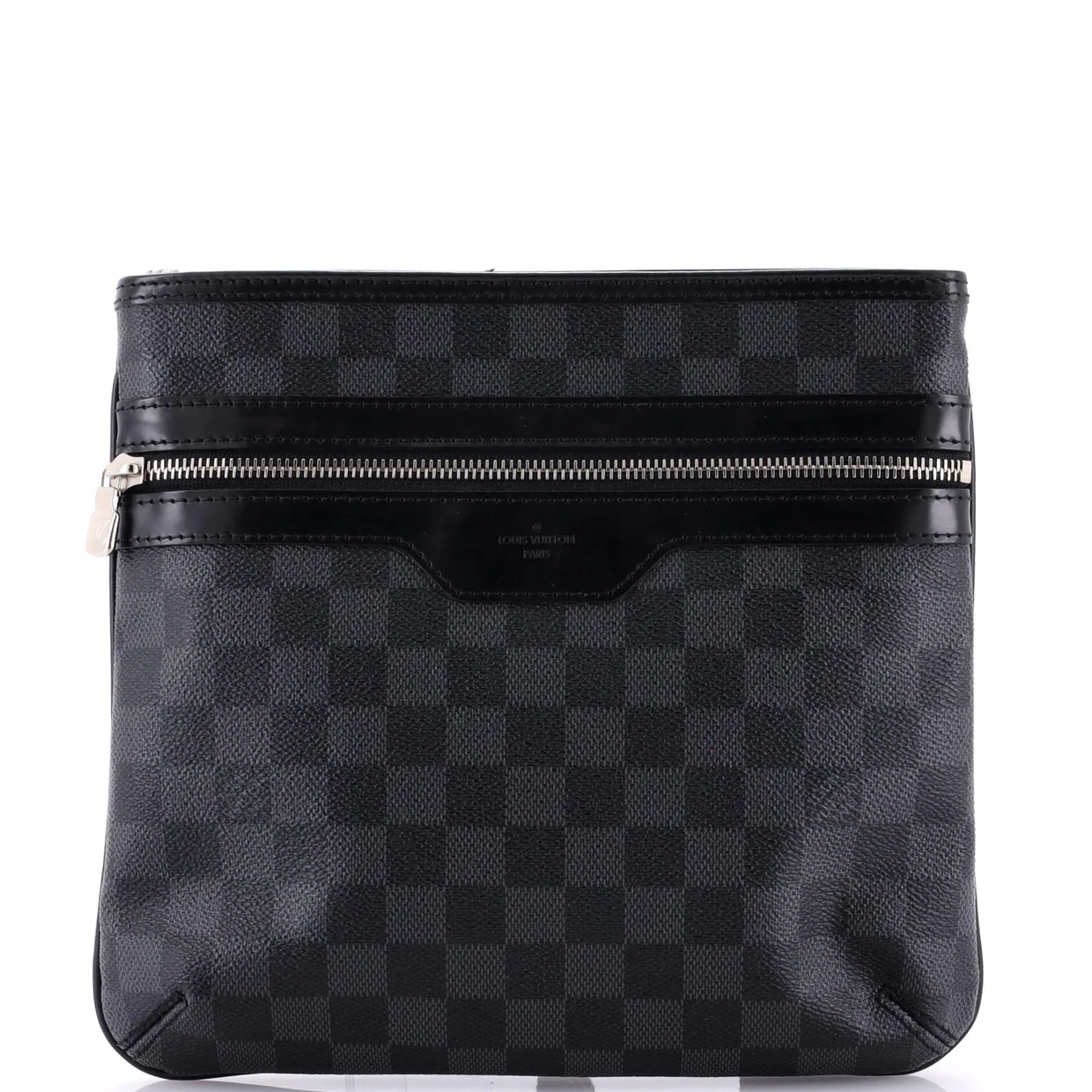 Thomas Handbag Damier Graphite - Deep Luxury