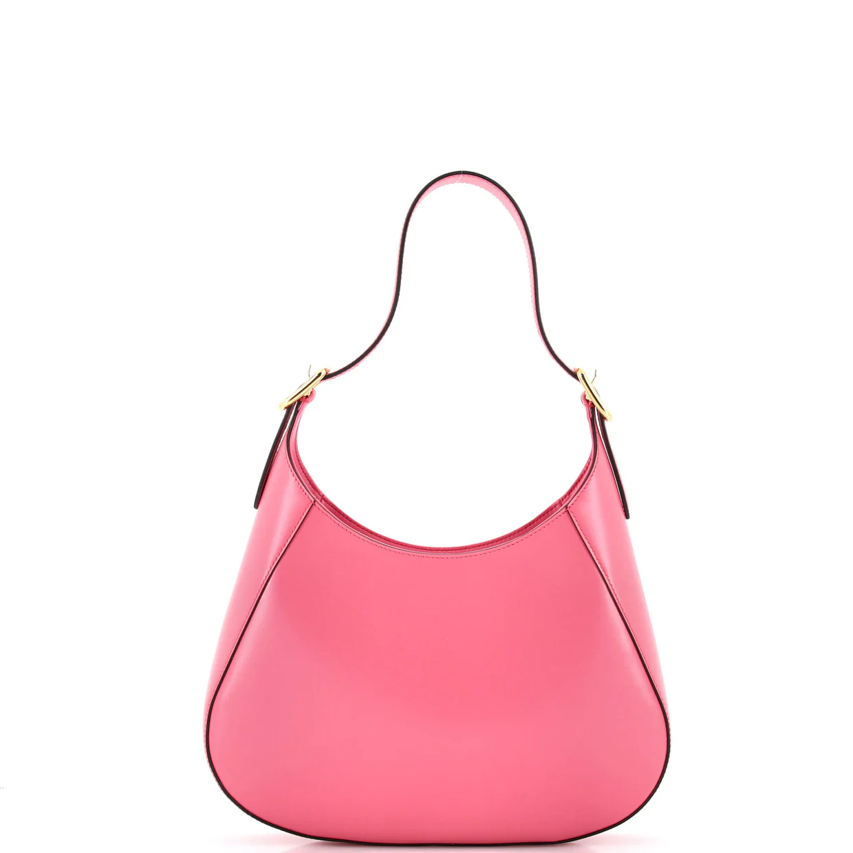 Cleo Shoulder Bag Box Calf Medium - Deep Luxury