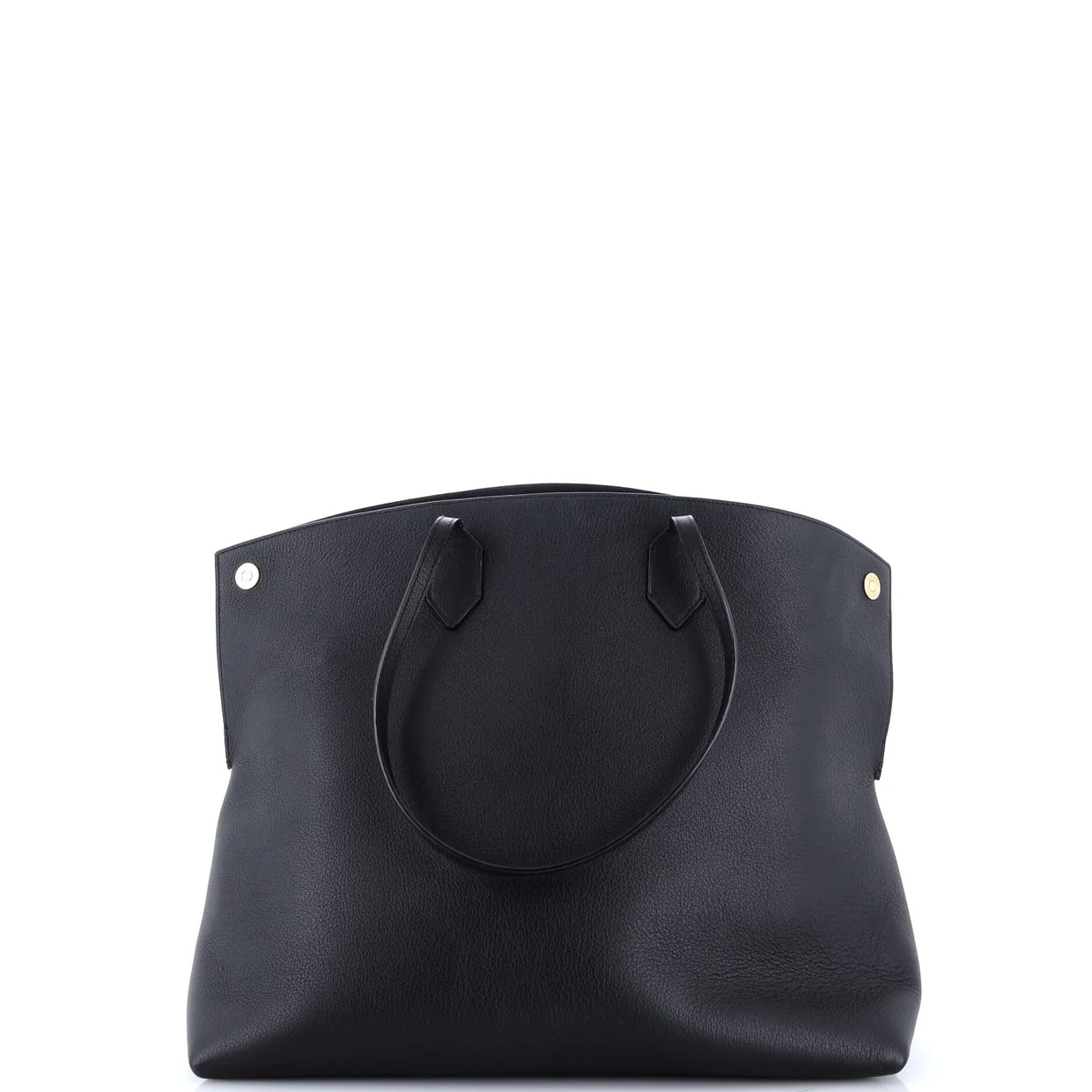 Society Tote Leather Large - Deep Luxury