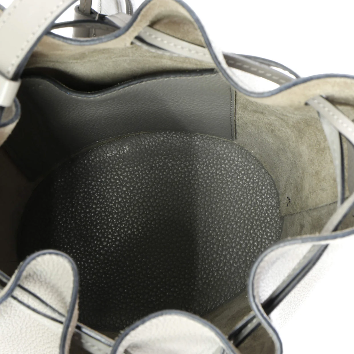 Balloon Bucket Bag Leather Small - Deep Luxury