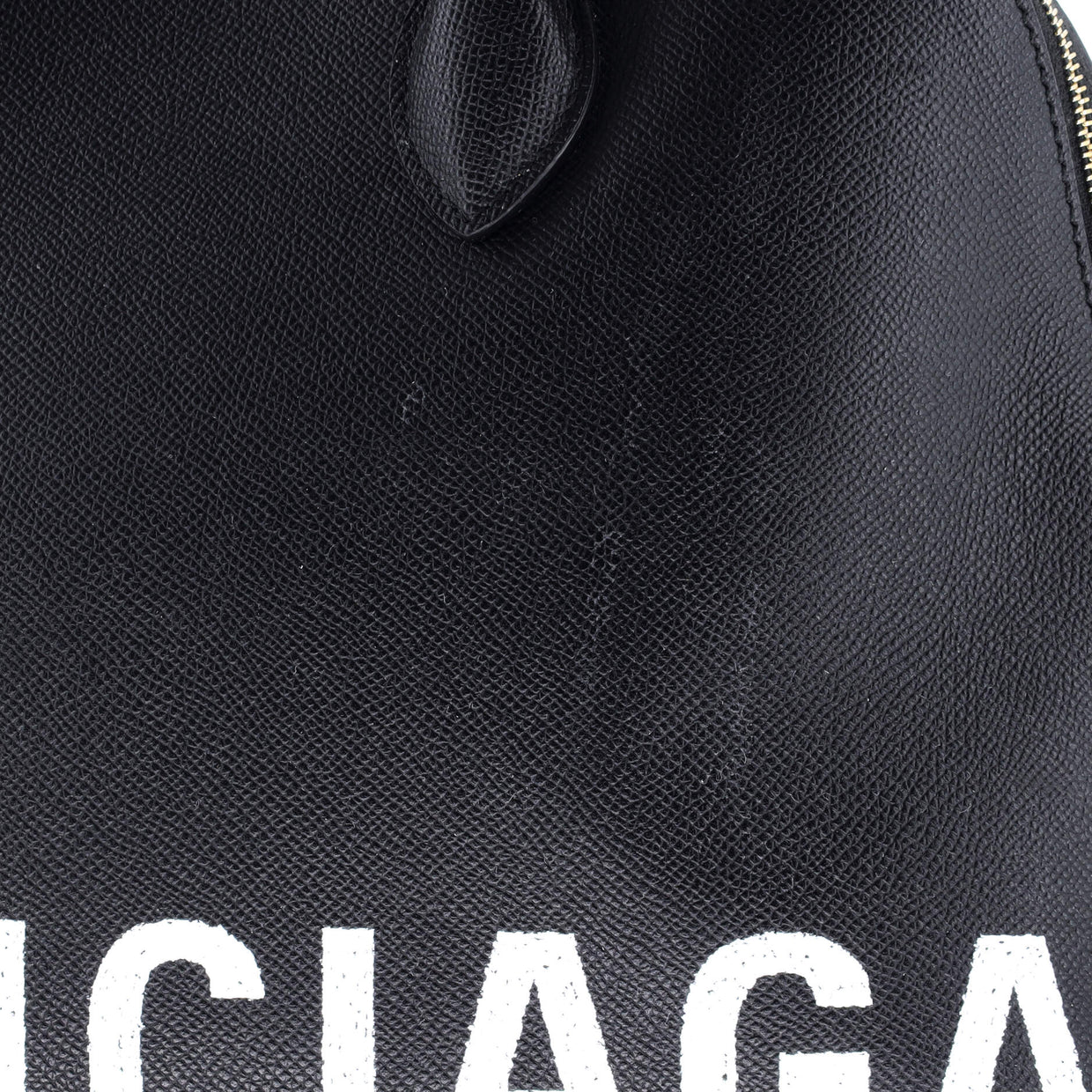 Logo Ville Bag Leather Medium - Deep Luxury