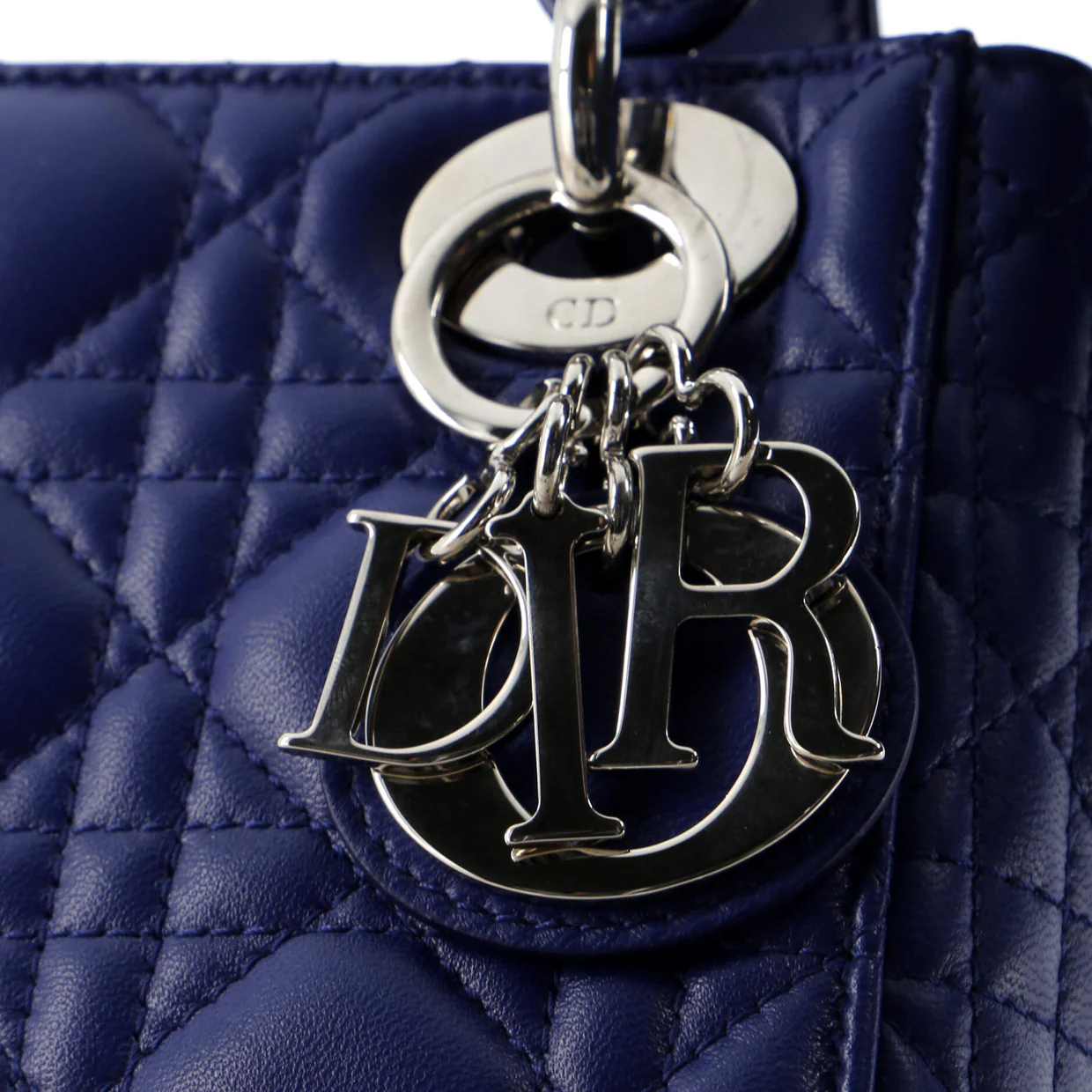 Lady Dior Chain Bag Cannage Quilt Lambskin Mini - Deep Luxury