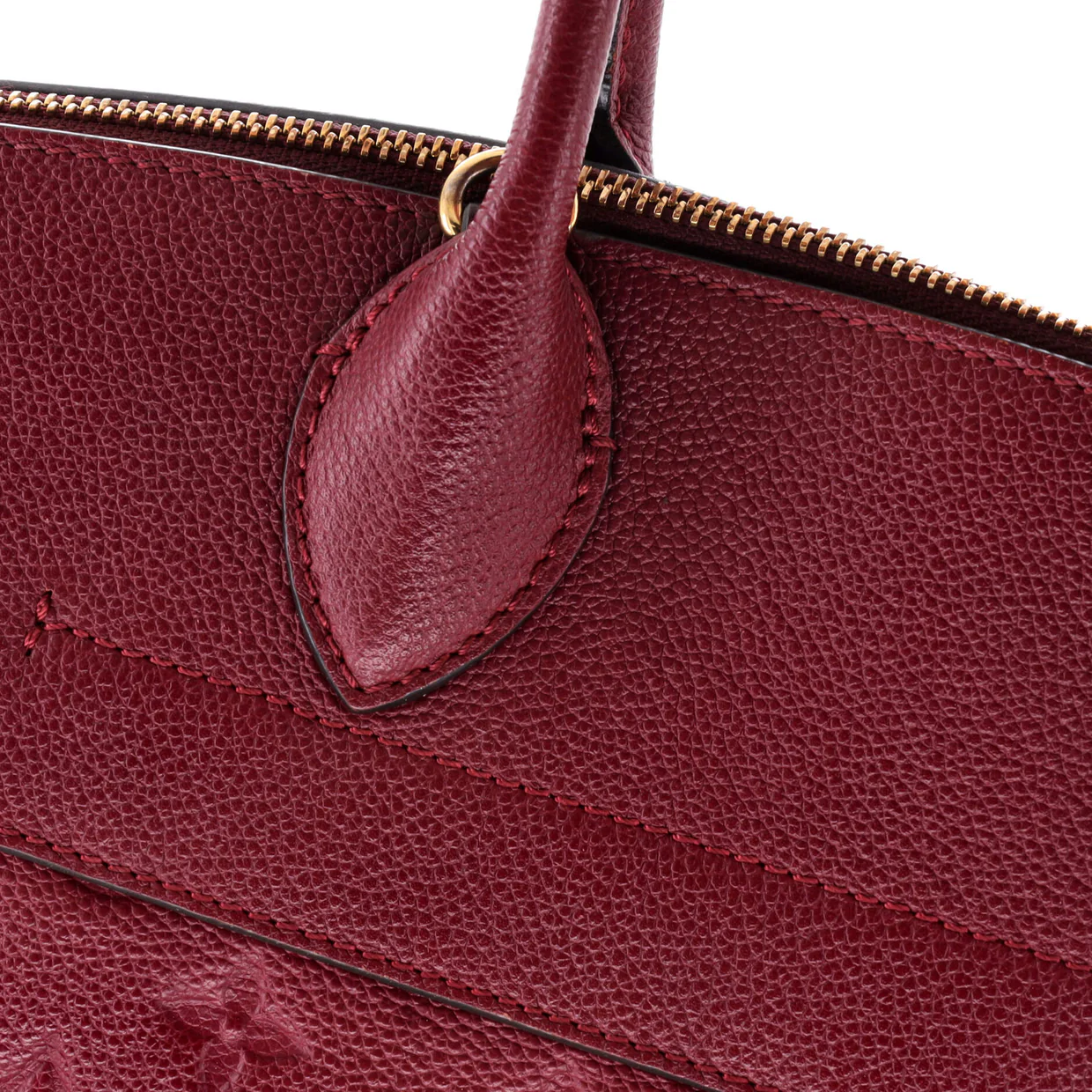 Pont Neuf Handbag Monogram Empreinte Leather GM - Deep Luxury