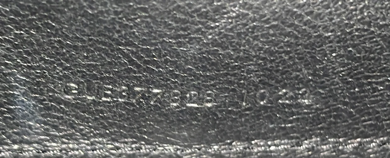 Classic Monogram Wallet on Chain Matelasse Chevron Leather Medium - Deep Luxury