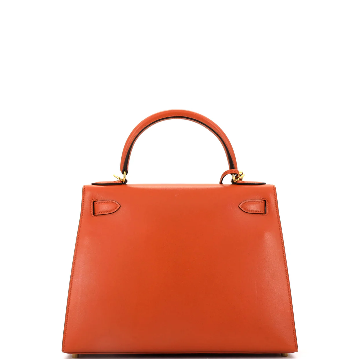 Kelly Handbag Terre Battue Tadelakt with Gold Hardware 28 - Deep Luxury