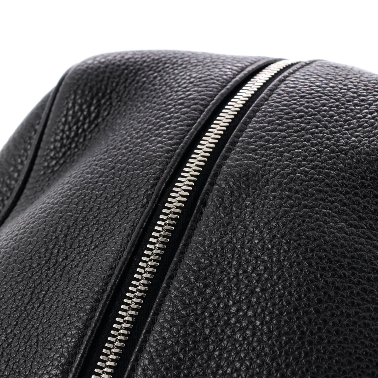 Triangle Zip Backpack Leather - Deep Luxury