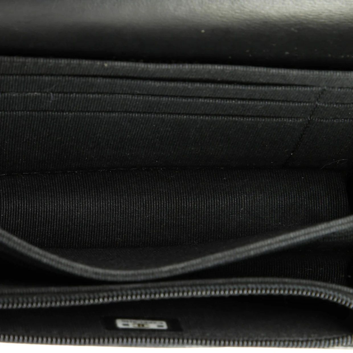 CC Enamel Full Flap Bag Quilted Lambskin Mini - Deep Luxury