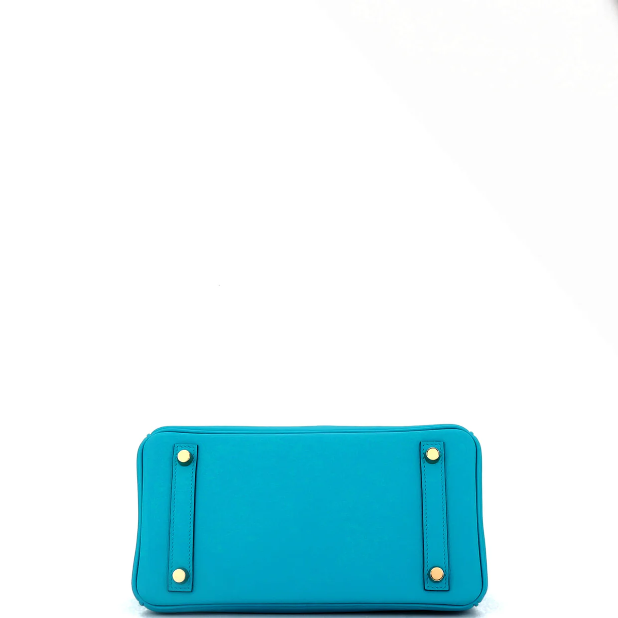 Birkin Handbag Bleu Frida Swift with Gold Hardware 25 - Deep Luxury