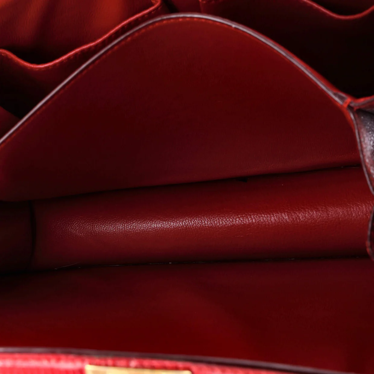 Classic Box Bag Lizard Medium - Deep Luxury