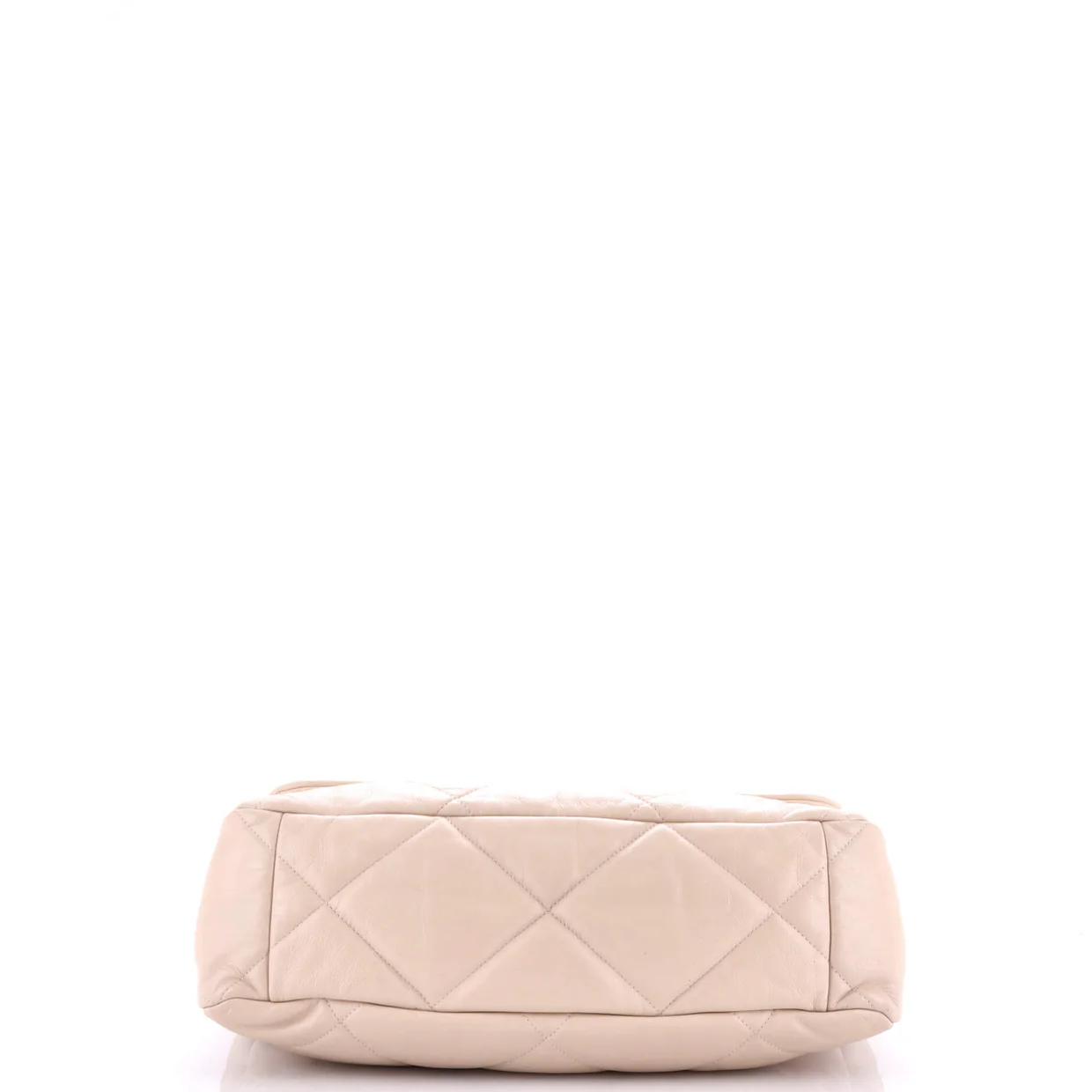 19 Flap Bag Quilted Leather Maxi - Deep Luxury