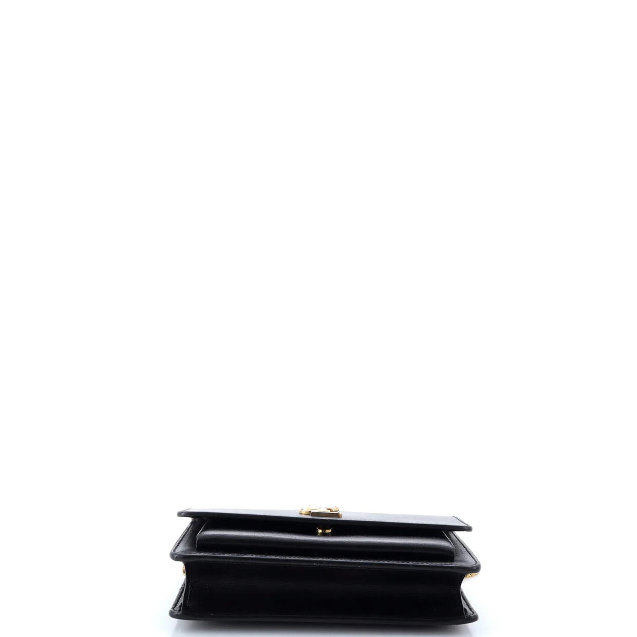 Sunset Top Handle Chain Wallet Leather - Deep Luxury