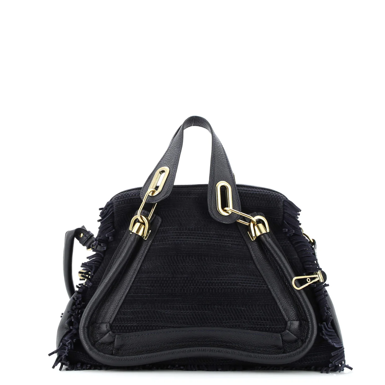 Paraty Top Handle Bag Leather Medium - Deep Luxury