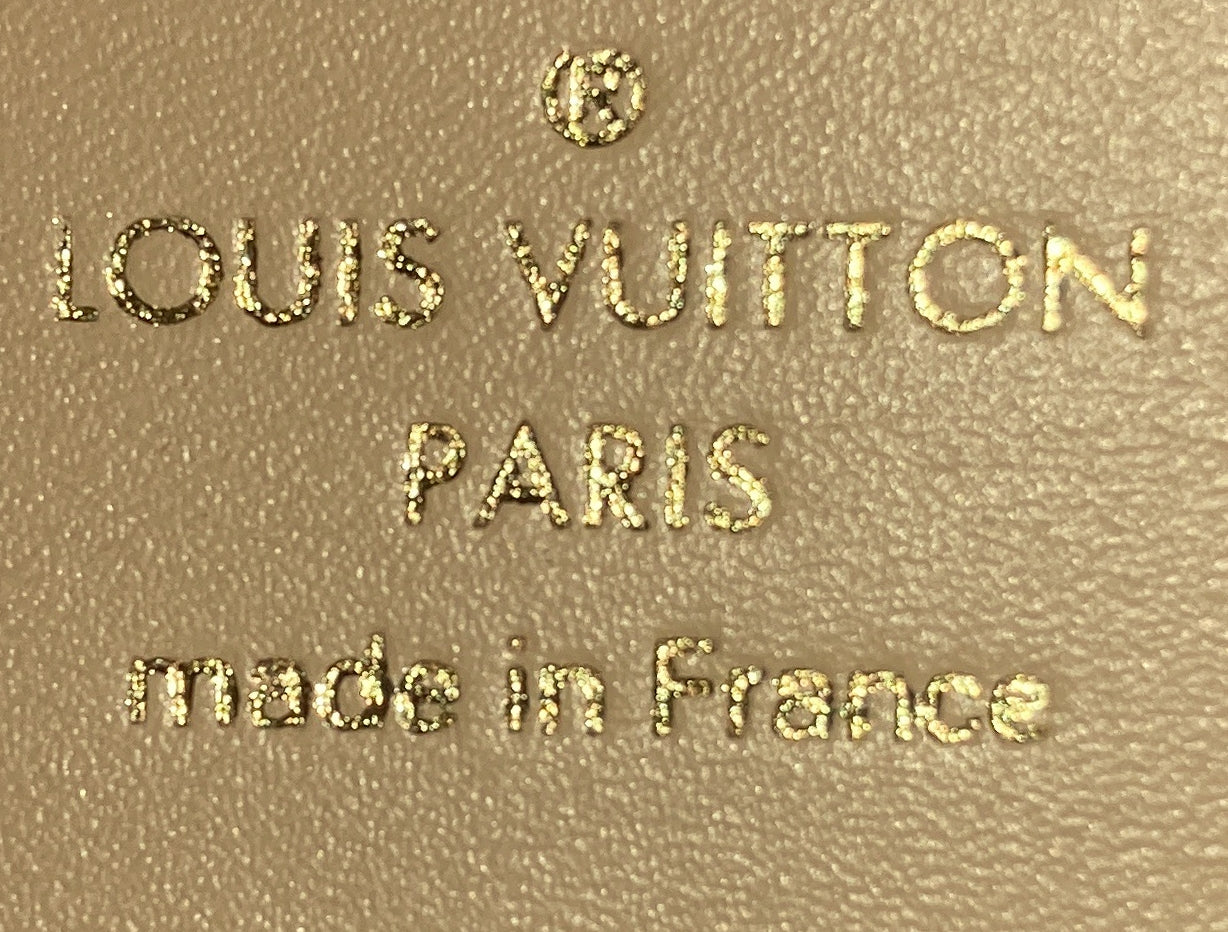 Zippy Wallet Monogram Broderie Anglaise Embroidered Leather - Deep Luxury