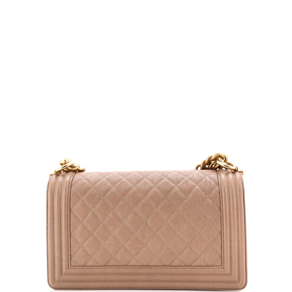 Boy Flap Bag Quilted Caviar Old Medium - Deep Luxury