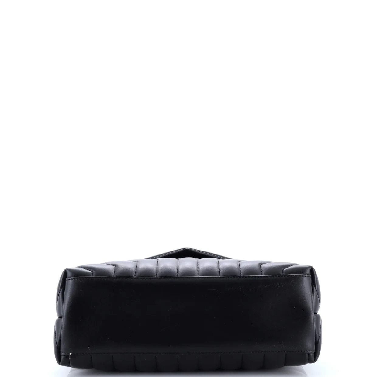 Loulou Shoulder Bag Matelasse Chevron Leather Medium - Deep Luxury