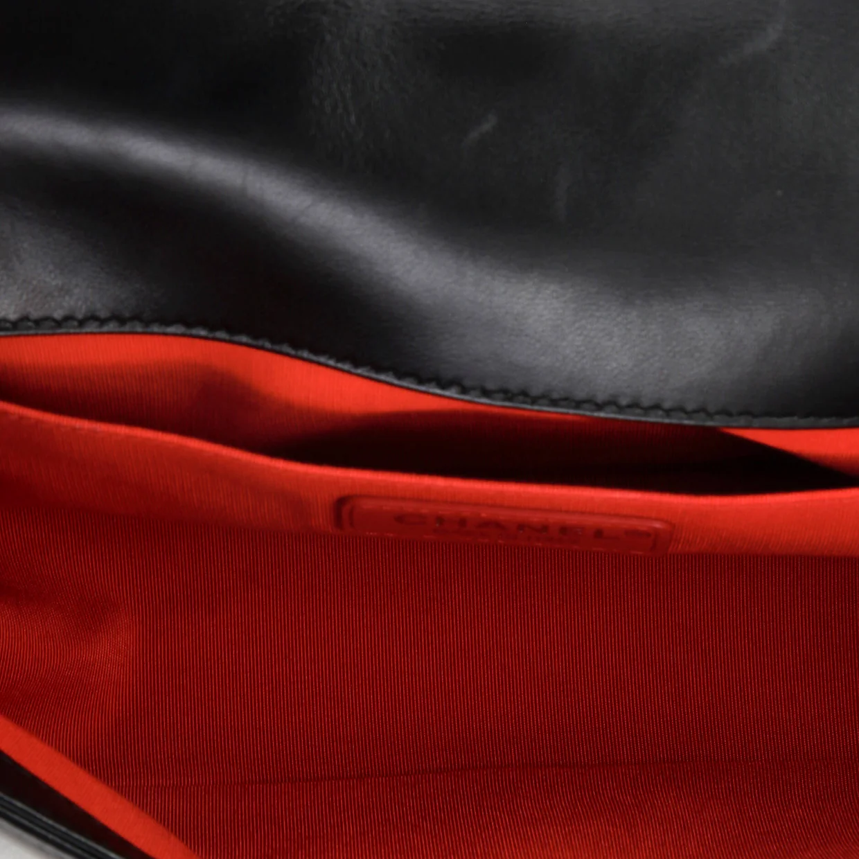 Boy Flap Bag Quilted Logo Ribbon and Tweed Old Medium - Deep Luxury