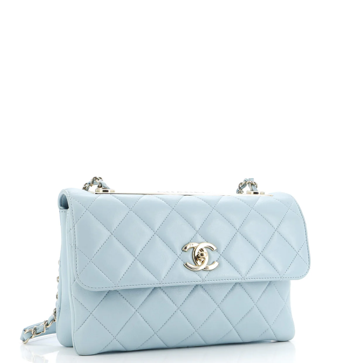 Trendy CC Flap Bag Quilted Lambskin Medium - Deep Luxury