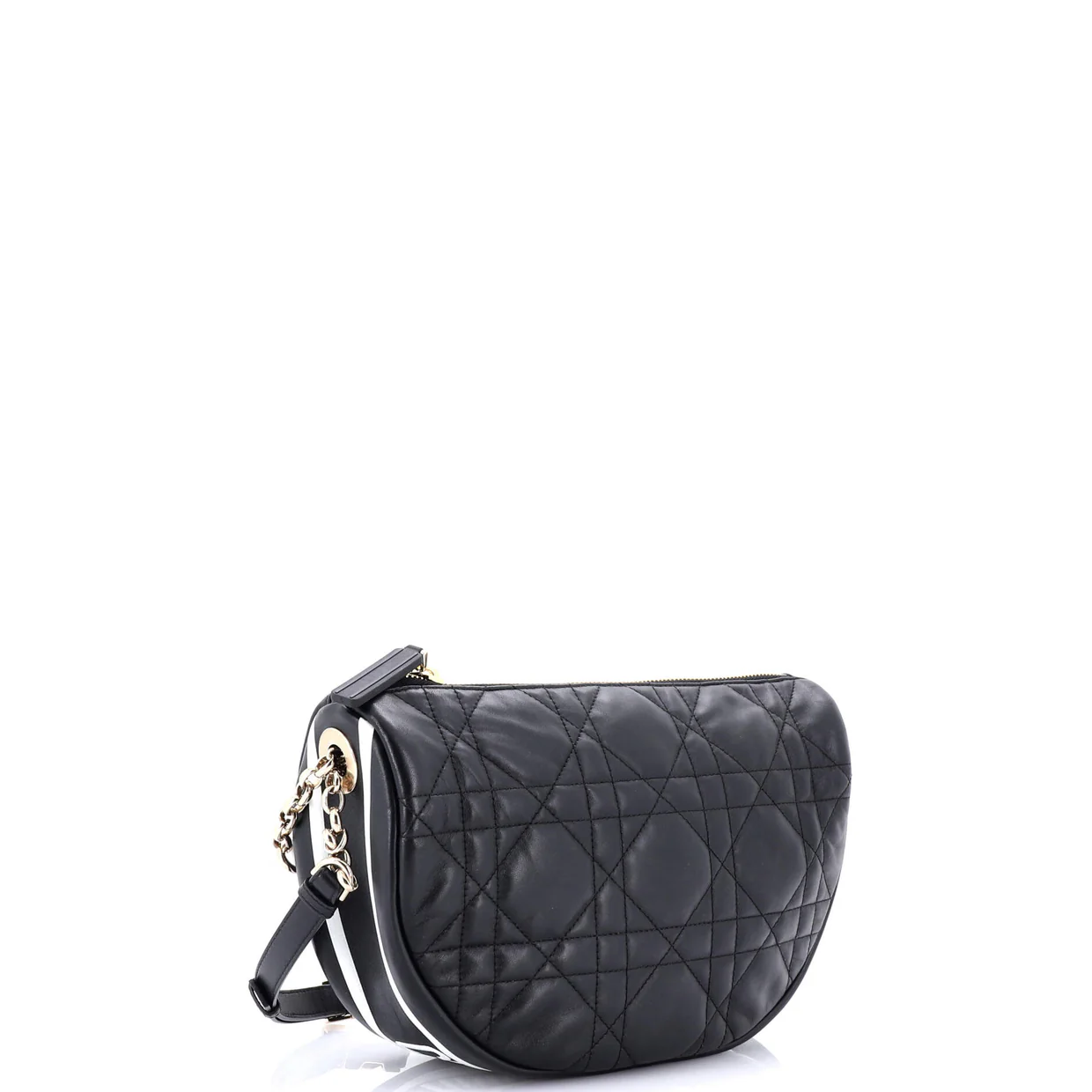 Vibe Hobo Cannage Quilt Lambskin Medium - Deep Luxury