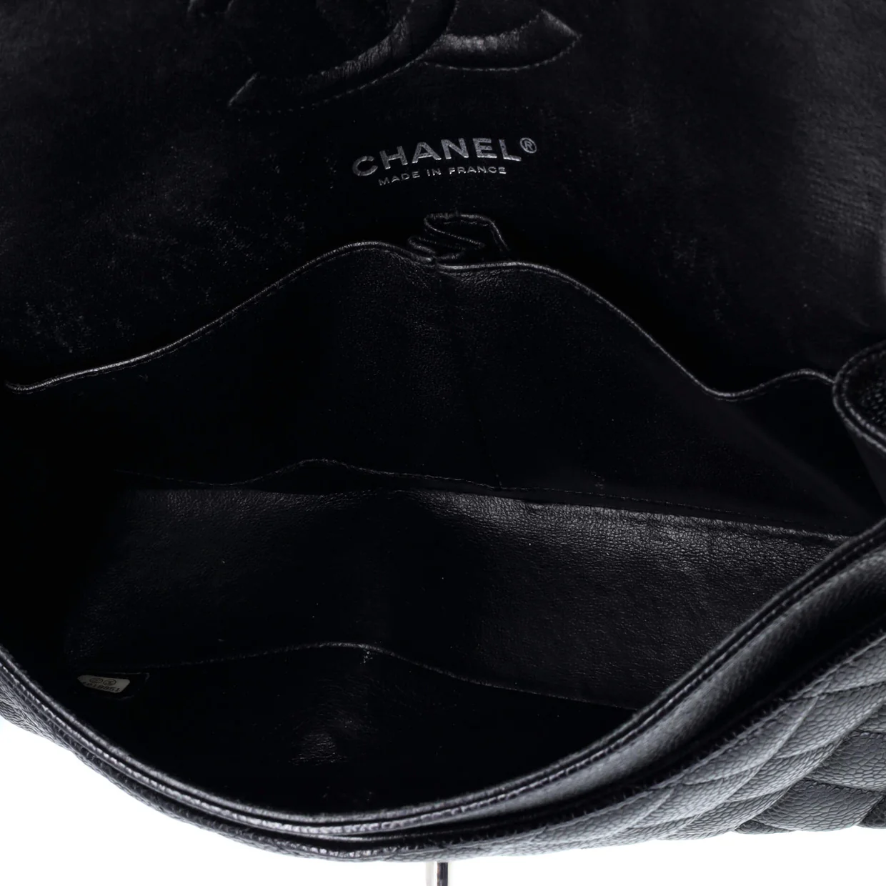 Classic Double Flap Bag Quilted Caviar Medium - Deep Luxury