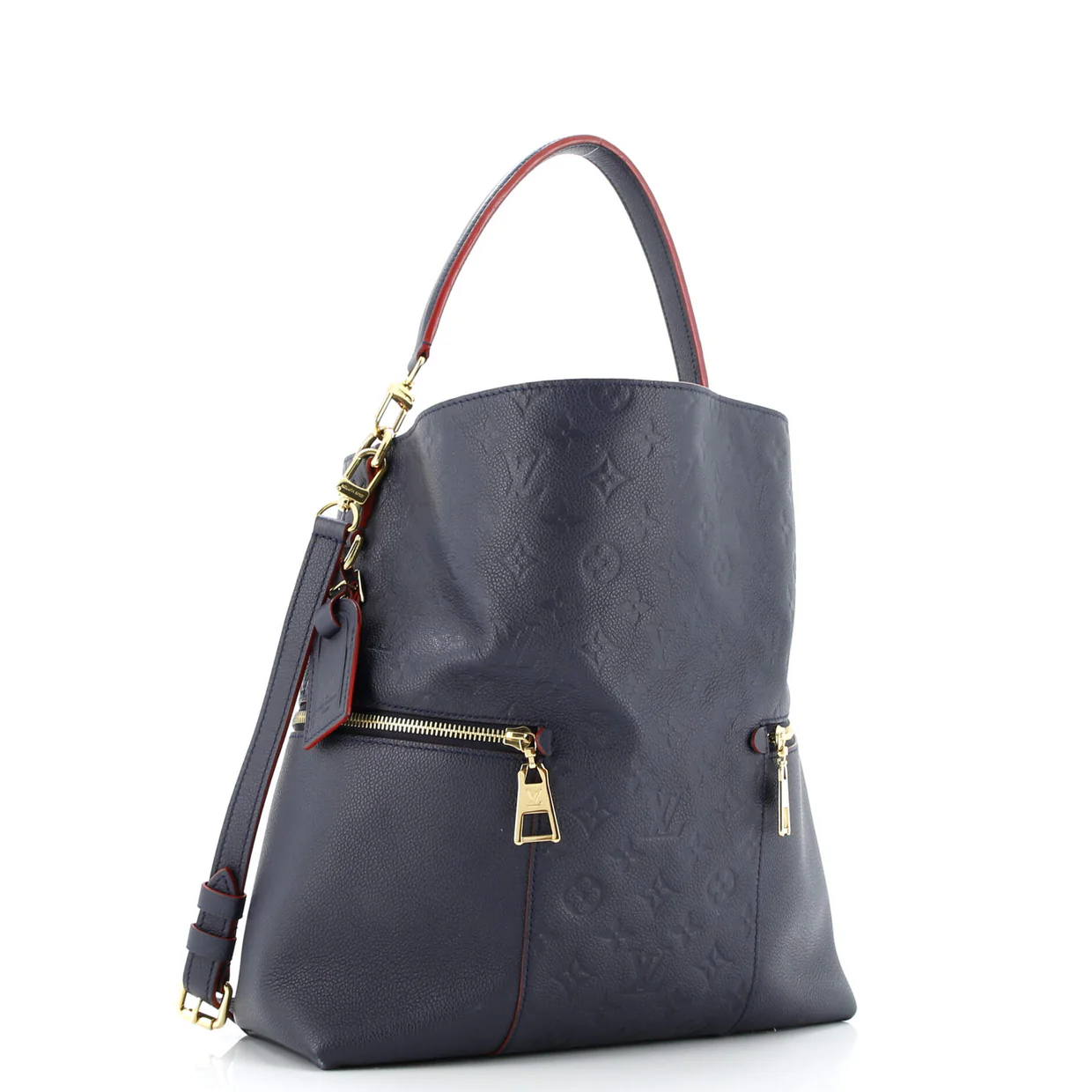 Melie Handbag Monogram Empreinte Leather - Deep Luxury