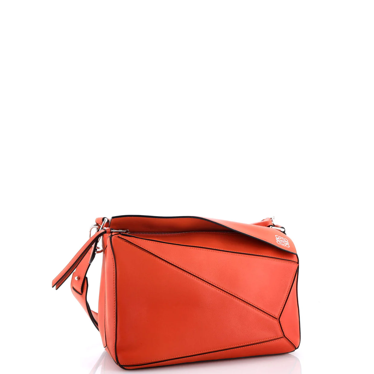 Puzzle Bag Leather Medium - Deep Luxury