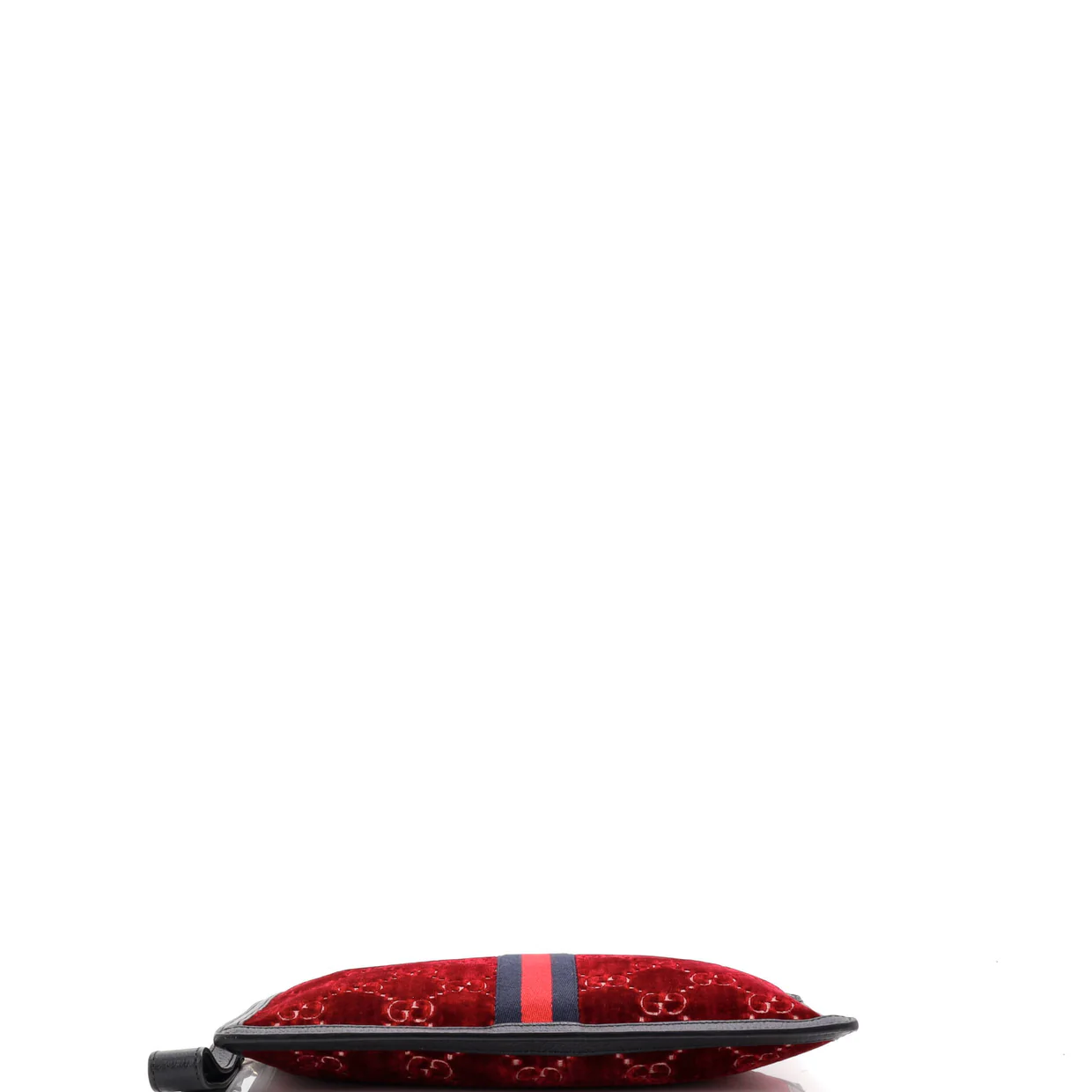 Ophidia Zip Pouch GG Velvet Large - Deep Luxury