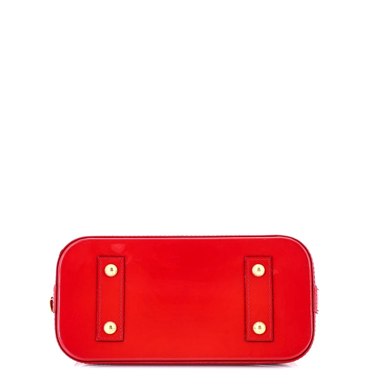 Alma Handbag Monogram Vernis BB - Deep Luxury