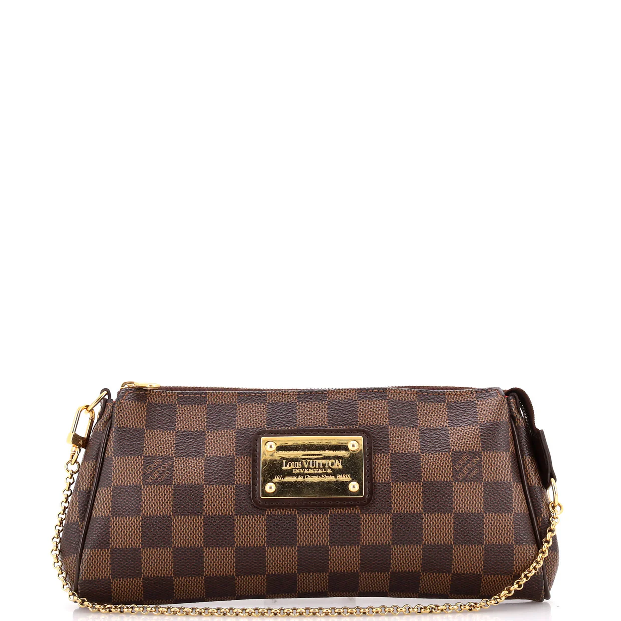 Eva Handbag Damier - Deep Luxury