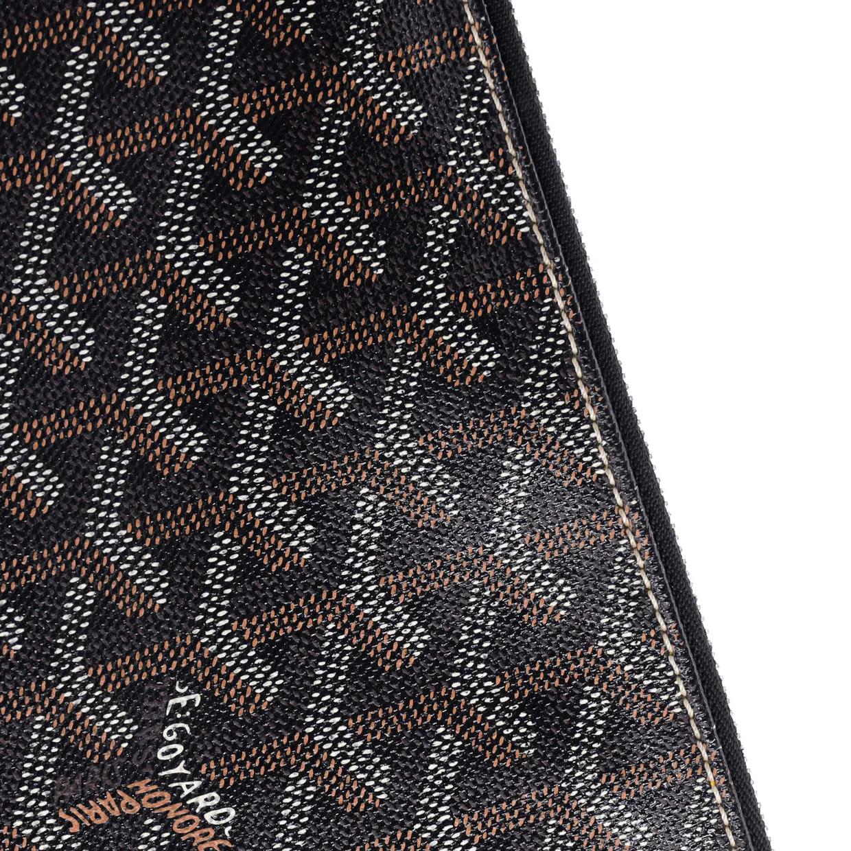 Senat Zip Pouch Coated Canvas MM - Deep Luxury